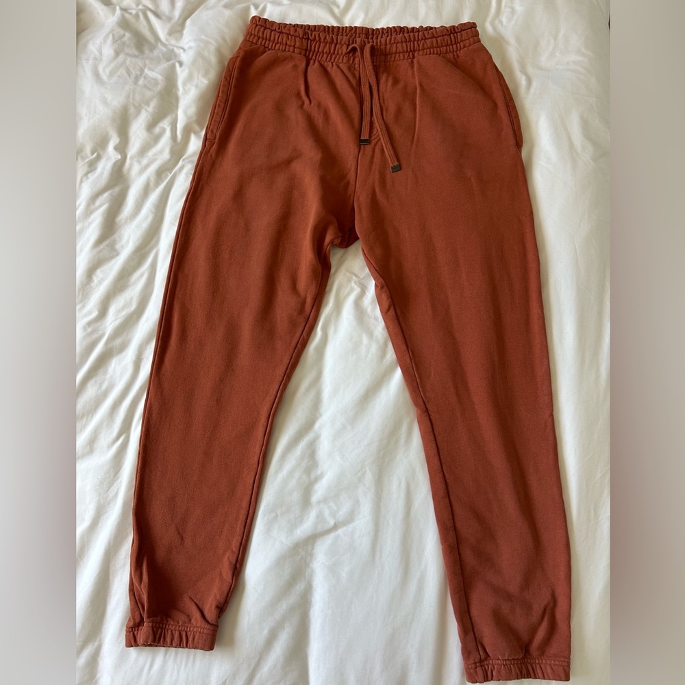 Talentless Rust Heavyweight Sweatpants – 100% Cotton – Size XL